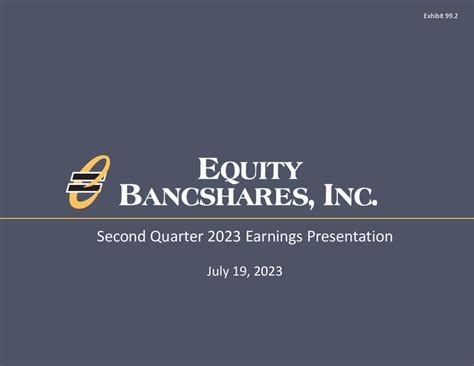 Equity Bancshares: Q2 Earnings Snapshot